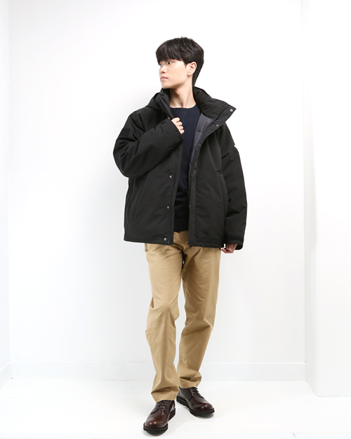 【DANTON / ダントン】 DOWN ARMY HOODED JACKET